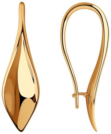 Серьги Diamant 93-120-00845-1 вес 2.33 г серебро, без вставок купить,16154