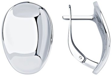 Серьги SOKOLOV 94024128-sk22 вес 4.47 г серебро, без вставок купить,26986