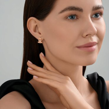 Серьги SOKOLOV 93022452 вес 2.68 г серебро, фианит, эмаль купить,17314