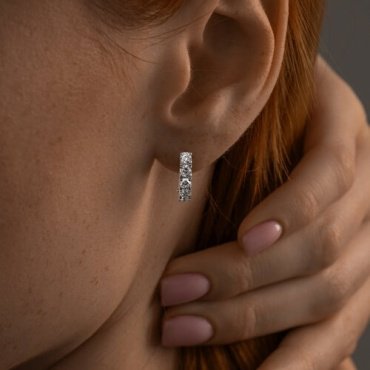 Серьги SOKOLOV 94025232 вес 3.04 г серебро, фианит купить,17998