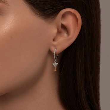 Серьги SOKOLOV 94026712 вес 2.91 г серебро, фианит купить,11219