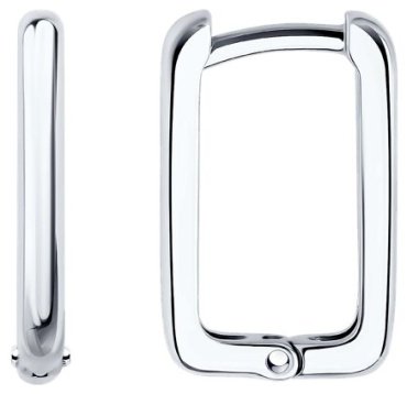 Серьги SOKOLOV 94026815 вес 1.92 г серебро, без вставок купить,14501
