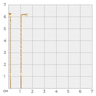Серьги-цепочки SOKOLOV 029432 вес 0.64 г золото, без вставок купить,NaN