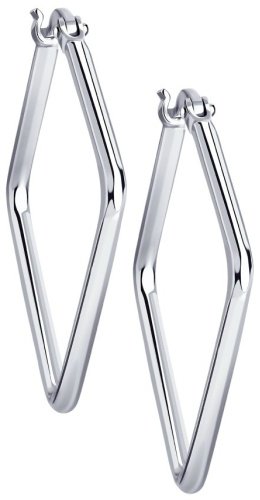 Серьги SOKOLOV 94024182 вес 3.64 г серебро, без вставок купить,22389