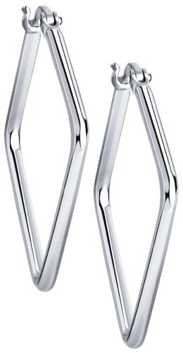 Серьги SOKOLOV 94024182 вес 3.64 г серебро, без вставок купить,22389