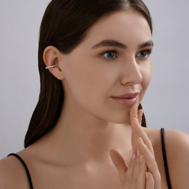 Серьги SOKOLOV 92170003 вес 0.98 г серебро, жемчуг, фианит купить,12466