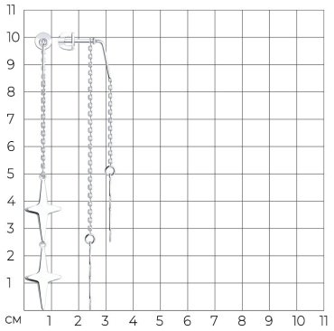 Пусеты SOKOLOV 94025571 вес 2.73 г серебро, без вставок купить,11337