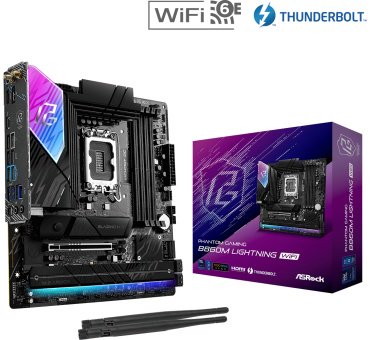 Материнская плата ASRock B860M LIGHTNING WIFI DDR5 - ForteMarket Материнская плата ASRock B860M LIGHTNING WIFI DDR5 купить,0