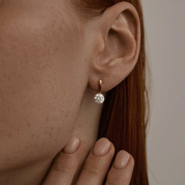 Серьги SOKOLOV 93022374 вес 2.06 г серебро, фианит купить,16288