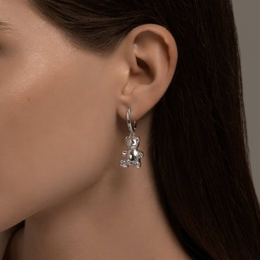 Серьги SOKOLOV 94026718 вес 4.63 г серебро, без вставок купить,NaN
