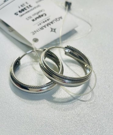 Конго AQUAMARINE 31389 вес 3.19 г серебро, без вставок купить,36731