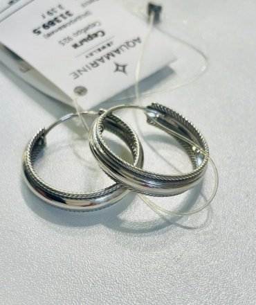 Конго AQUAMARINE 31389 вес 3.19 г серебро, без вставок купить,36731