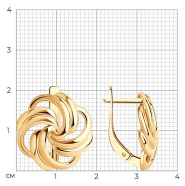 Серьги SOKOLOV 93021090-sk20 вес 5.33 г серебро, без вставок купить,32832