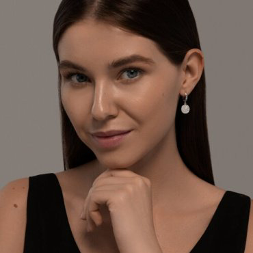 Серьги SOKOLOV 94026706_s вес 4.36 г серебро, без вставок купить,24851