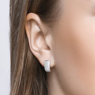 Серьги SOKOLOV 94021766 вес 2.58 г серебро, фианит купить,22334