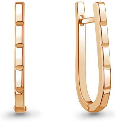 Серьги AQUAMARINE 34663_a вес 3.6 г серебро, без вставок купить,29780