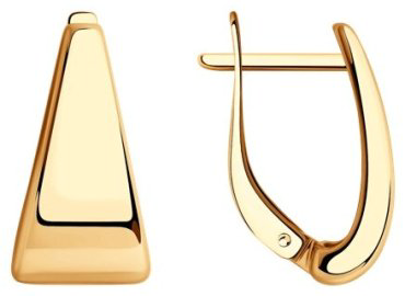 Серьги Diamant 93-120-00617-1 вес 3.17 г серебро, без вставок купить,18468