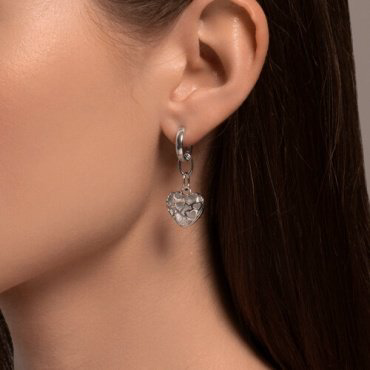 Серьги SOKOLOV 94026656 вес 5.1 г серебро, без вставок купить,27702