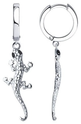 Серьги SOKOLOV 94026657 вес 2.97 г серебро, фианит купить,NaN
