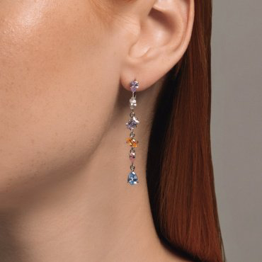 Серьги SOKOLOV 94026619 вес 5.06 г серебро, фианит купить,NaN