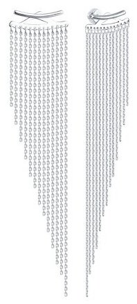 Серьги SOKOLOV 94026732 вес 4.75 г серебро, без вставок купить,29949