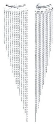 Серьги SOKOLOV 94026732 вес 4.75 г серебро, без вставок купить,29949