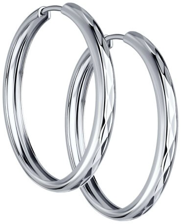 Конго SOKOLOV 94140064 вес 4.27 г серебро, фианит купить,26225
