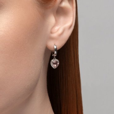 Серьги SOKOLOV 92022933 вес 3.11 г серебро, ситалл, фианит купить,30107