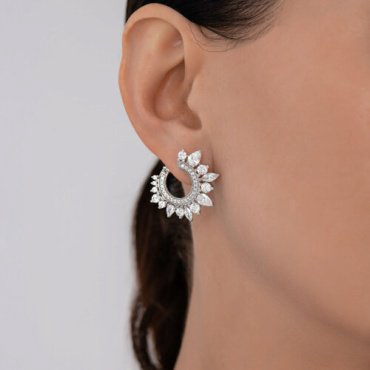 Серьги SOKOLOV 94027076 вес 7.88 г серебро, фианит купить,NaN