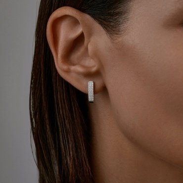 Серьги SOKOLOV 94021813 вес 1.99 г серебро, фианит купить,16523