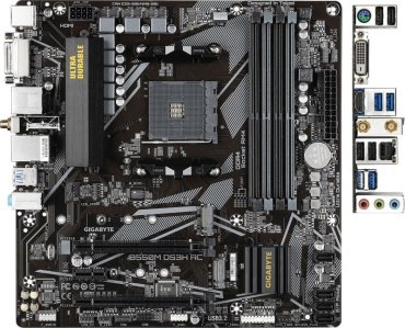 Материнская плата GIGABYTE B550M DS3H AC