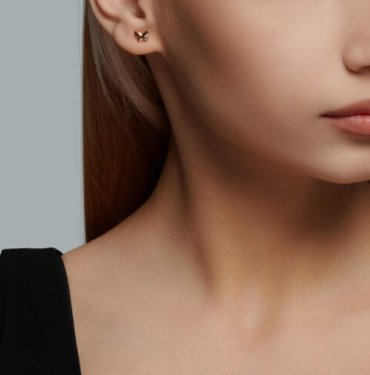 Серьги Diamant 51-122-02200-1 вес 0.78 г золото, без вставок купить,70320