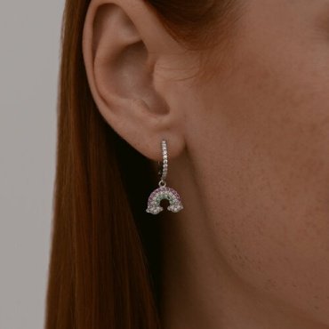 Серьги SOKOLOV 94026742 вес 3.15 г серебро, фианит, корунд купить,13559
