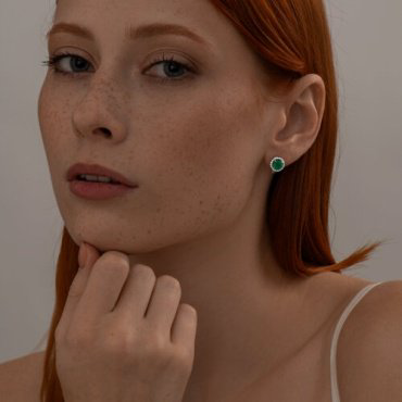 Серьги SOKOLOV 92022458 вес 2.23 г серебро, агат, фианит купить,NaN
