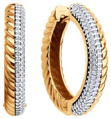 Конго Diamant 93-120-02160-1 вес 11.31 г серебро, фианит купить,53110