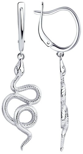 Серьги SOKOLOV 94025260 вес 4.32 г серебро, без вставок купить,20084