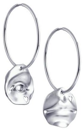 Серьги SOKOLOV 94024260 вес 4.87 г серебро, без вставок купить,NaN