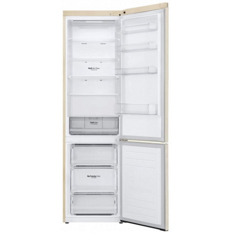 Холодильник LG GC-B509SESM бежевый купить,NaN