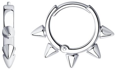 Серьги SOKOLOV 94025051 вес 2.96 г серебро, без вставок купить,NaN