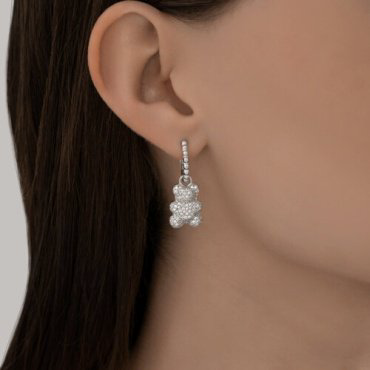 Серьги SOKOLOV 94027103 вес 4.76 г серебро, фианит купить,23988