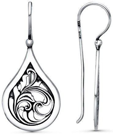 Серьги Красная пресня 33013824 вес 5.3 г серебро, без вставок купить,20084