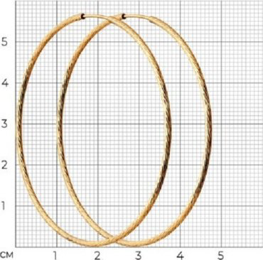 Конго Diamant 93-124-01889-1 вес 4.28 г серебро, без вставок купить,17413