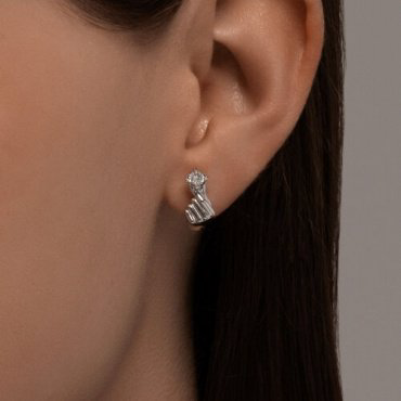 Серьги SOKOLOV 94026697 вес 3.54 г серебро, фианит купить,11878