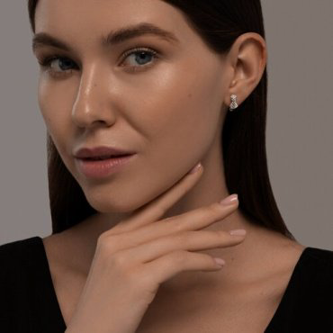 Серьги SOKOLOV 94026697 вес 3.54 г серебро, фианит купить,11878