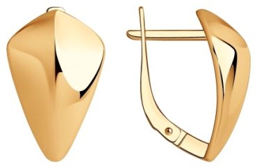 Серьги Diamant 93-120-00565-1 вес 3.83 г серебро, без вставок купить,21546