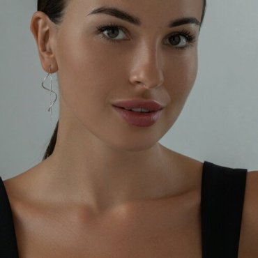 Серьги-цепочки SOKOLOV 94024417 вес 1.7 г серебро, без вставок купить,NaN