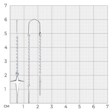 Серьги-цепочки SOKOLOV 94024813 вес 1.7 г серебро, без вставок купить,12989