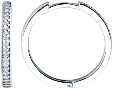 Конго SOKOLOV 94026681_2,89 вес 2.89 г серебро, фианит купить,16898