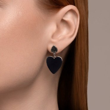 Серьги SOKOLOV 94026465 вес 4.64 г серебро, фианит купить,35348