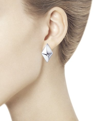 Серьги Diamant 94-120-00610-1 вес 3.57 г серебро, без вставок купить,22572